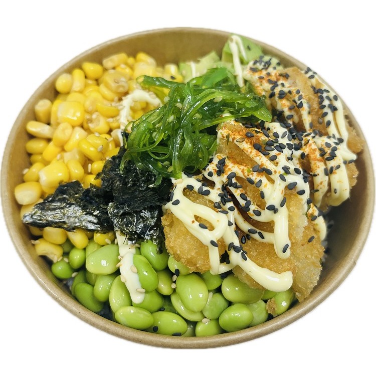 Poke bowl garnaal* 3 st.